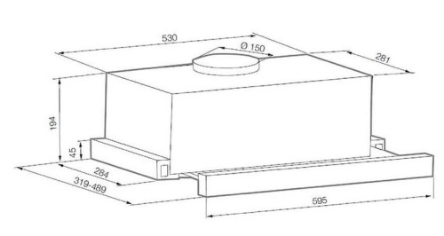 Вытяжка Graude (Грауде) DHF 60.0 EL