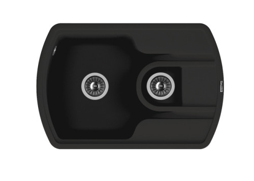 Кухонная мойка Florentina (Флорентина) Нире 760К, антрацит