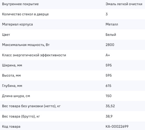 Электрический духовой шкаф MAUNFELD (Маунфилд) EOEM7610W