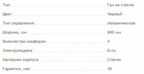 Газовая варочная панель MAUNFELD (Маунфилд) EGHG.64.33CB2/G