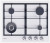 Газовая варочная панель Candy (Канди) CHG6BF4WPXWRU
