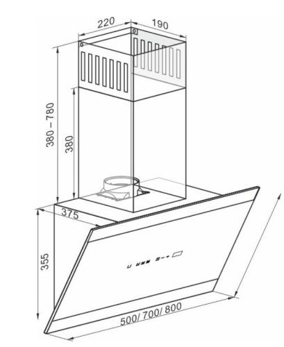 Вытяжка Kaiser (Кайзер) АТ 8435 Eco