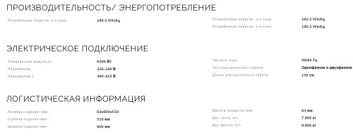 Электрическая варочная панель Smeg (Смег) SE264TD1