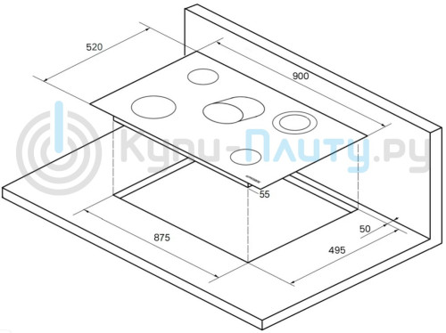 Электрическая варочная панель Kuppersberg (Купперсберг) EMS 901