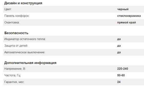 Электрическая варочная панель Kuppersberg (Купперсберг) ECO 302