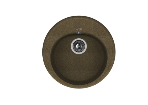 Кухонная мойка Florentina (Флорентина) Лотос 510, коричневый