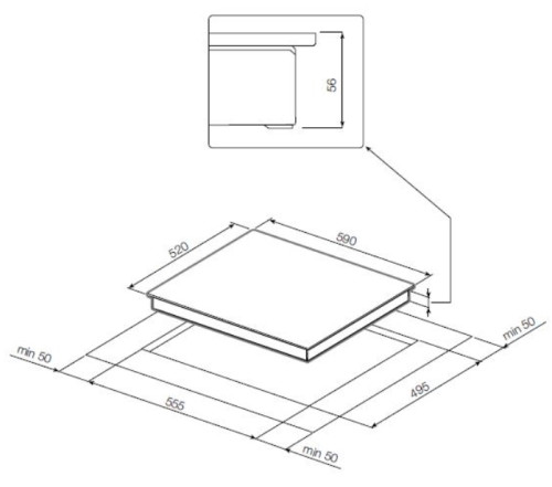 Индукционная варочная панель Graude (Грауде) IK 60.0 AC