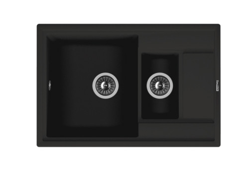 Кухонная мойка Florentina (Флорентина) Липси 780К, антрацит