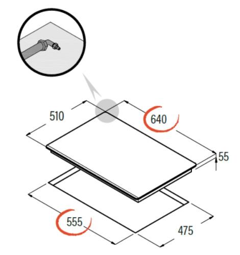 Газовая варочная панель Cata (Ката) LCI 6031 WH