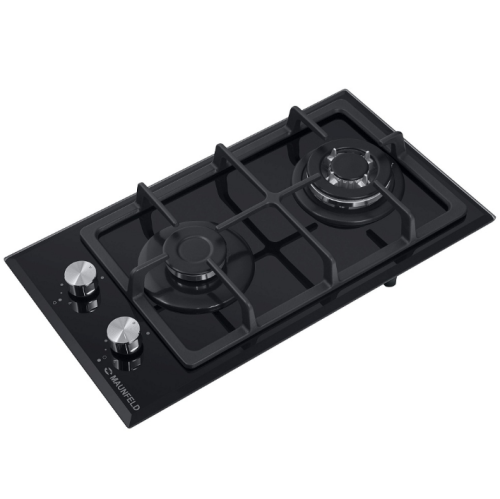 Газовая варочная панель MAUNFELD (Маунфилд) EGHG.32.33CB/G черный + ВИДЕО О ТОВАРЕ