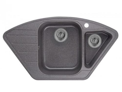 Кухонная мойка Granula (Гранула) GR-9101 gr, графит