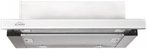 Вытяжка Elikor (Эликор) Интегра glass 60 нерж/стекло белое
