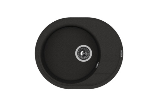 Кухонная мойка Florentina (Флорентина) Родос 580, черный