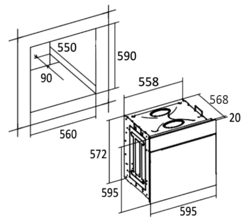 Электрический духовой шкаф EXITEQ (Экзитег) EXO - 205 inox