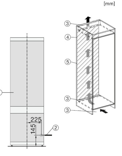 Встраиваемый холодильник Miele (Мили) KF 7731 E
