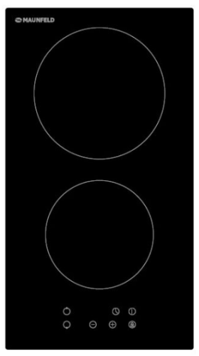 Электрическая варочная панель MAUNFELD (Маунфилд) EVCE.292-BK + ВИДЕО О ТОВАРЕ