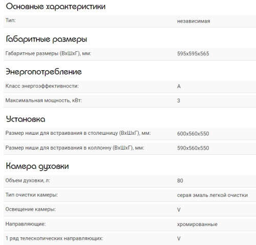 Электрический духовой шкаф Schaub Lorenz (Шауб Лоренц) SLB EW6836