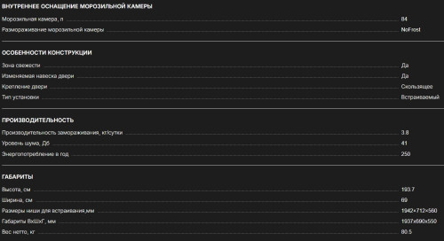 Встраиваемый холодильник Kuppersbusch (Купперсбуш) FKGF 9835.0I