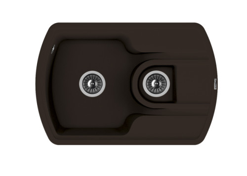 Кухонная мойка Florentina (Флорентина) Нире 760К, мокко