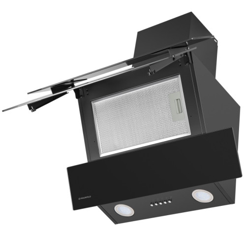 Вытяжка MAUNFELD (Маунфилд) CASCADA PUSH 60 черный