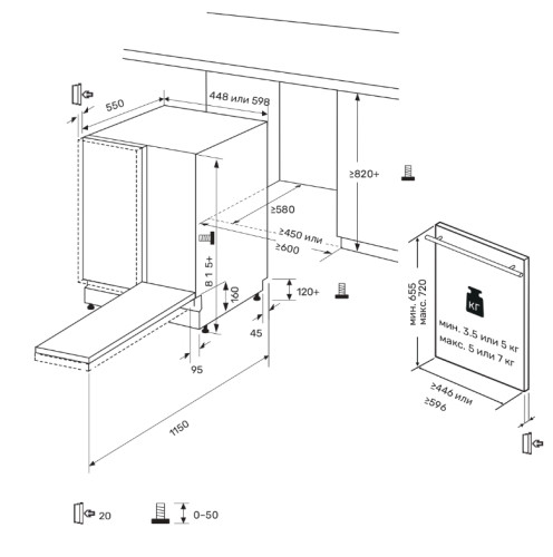 Встраиваемая посудомоечная машина Kuppersberg (Купперсберг) GIM 4592