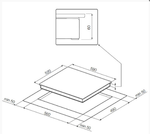Индукционная варочная панель Graude (Грауде) IK 60.0 KEL
