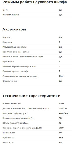 Газовая плита GEFEST (Гефест) ПГ 5100-04