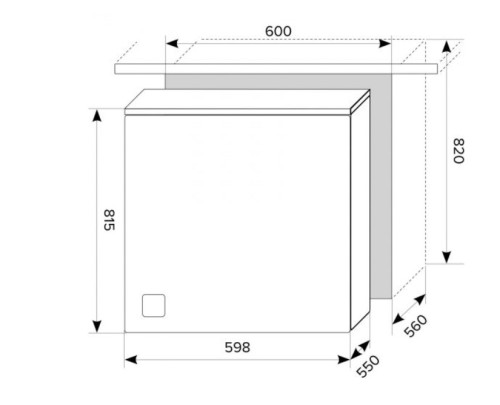 Встраиваемая посудомоечная машина Lex (Лекс) PM 6072