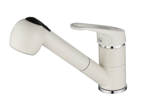 Смеситель для кухни Paulmark (Паульмарк) Holstein Ho214014-331, белый