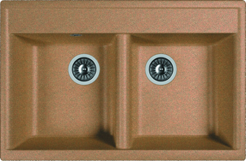Кухонная мойка Dr.Gans (Доктор Ганс) "АСТРА 780" 780x510x217 цвет терракота