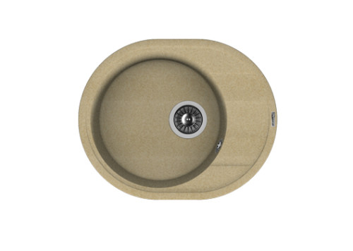 Кухонная мойка Florentina (Флорентина) Родос 580, бежевый