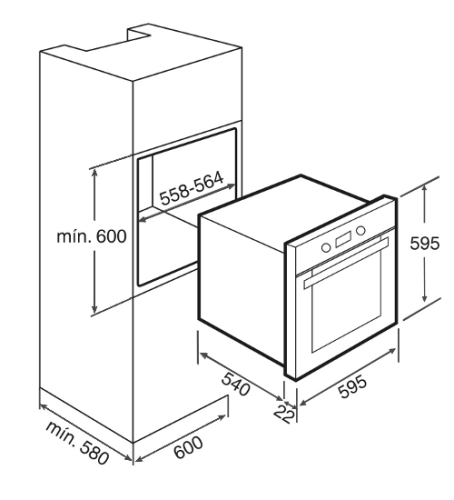 Электрический духовой шкаф Teka (Тека) HSC 635 SS