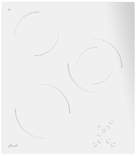 Электрическая варочная панель Fornelli (Форнелли) PV 4517 Delizia WH