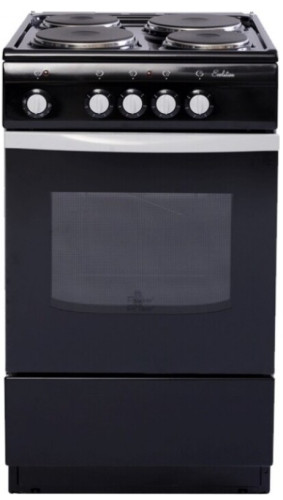 Электрическая плита DeLuxe (ДеЛюкс) 5004.12э (чёрная)