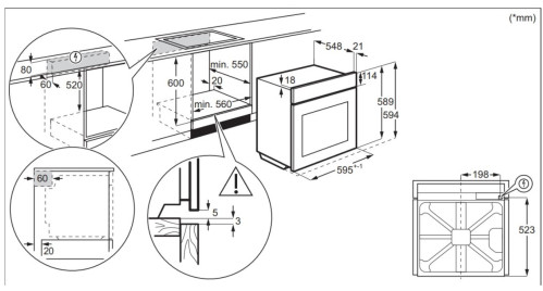 Электрический духовой шкаф Electrolux (Электролюкс) KODEC70X