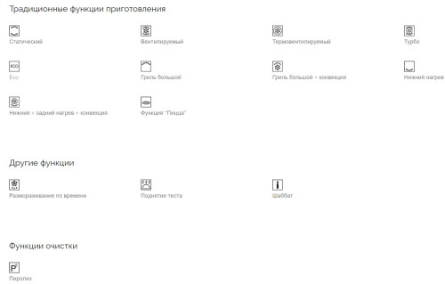 Электрический духовой шкаф Smeg (Смег) SFP6101TVNO
