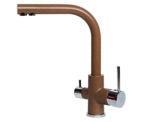 Смеситель для кухни Paulmark (Паульмарк) Essen Es213011-307, терракот