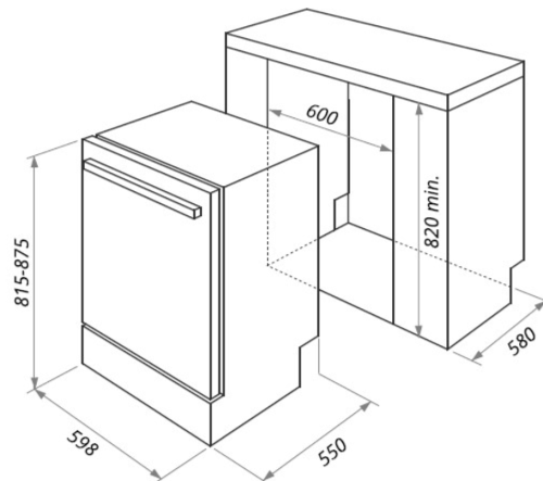 Встраиваемая посудомоечная машина MAUNFELD (Маунфилд) MLP-12IMRO