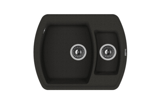Кухонная мойка Florentina (Флорентина) Нире 630К, черный