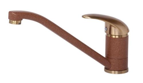 Смеситель для кухни Paulmark (Паульмарк) Holstein Ho211012-307-BR, терракот/бронза