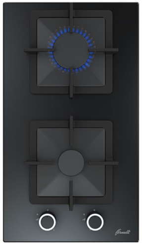 Газовая варочная панель Fornelli (Форнелли) PGT 30 CALORE BL