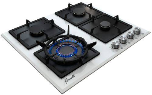 Газовая варочная панель Fornelli (Форнелли) PGA 60 Quadro WH
