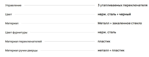 Электрический духовой шкаф Krona (Крона) ELEMENT plus 60 IX