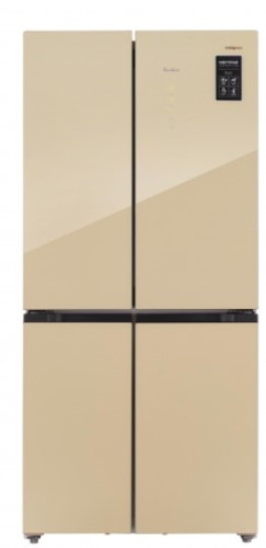 Холодильник Tesler (Теслер) RCD-482I BEIGE GLASS