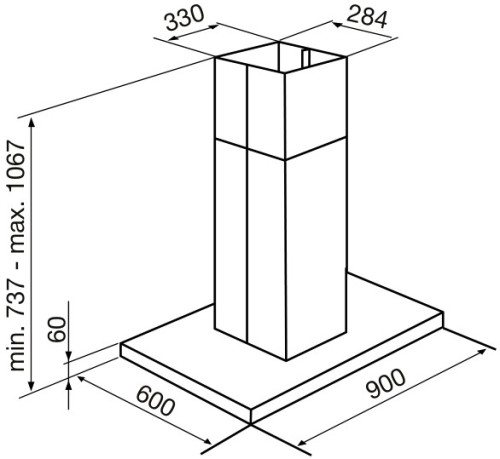 Вытяжка Korting (Кёртинг) KHA 9770 X