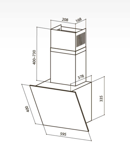 Вытяжка Lex TOUCH 600 Black + видео о товаре
