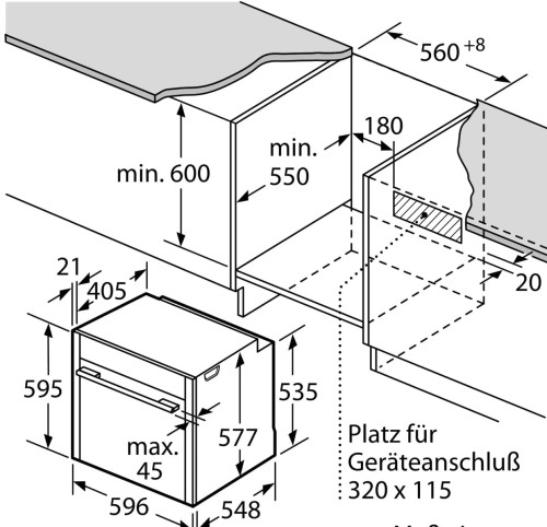 Электрический духовой шкаф NEFF (Нефф) B45FS22N0