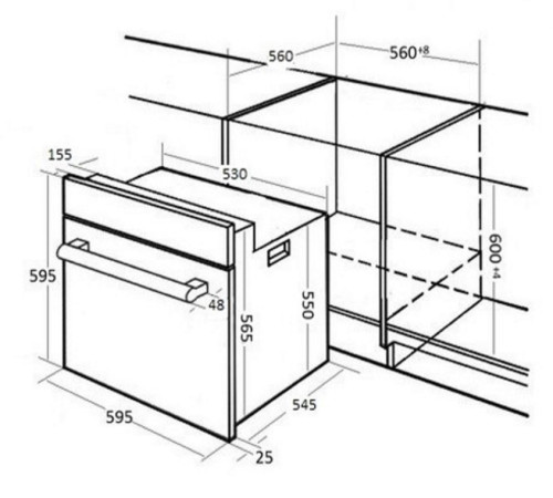 Электрический духовой шкаф Kuppersberg (Купперсберг) HO 658 T