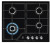 Газовая варочная панель Electrolux (Электролюкс) EGS6436K