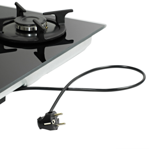 Газовая варочная панель MAUNFELD (Маунфилд) EGHG.64.1CB/G черный + ВИДЕО О ТОВАРЕ